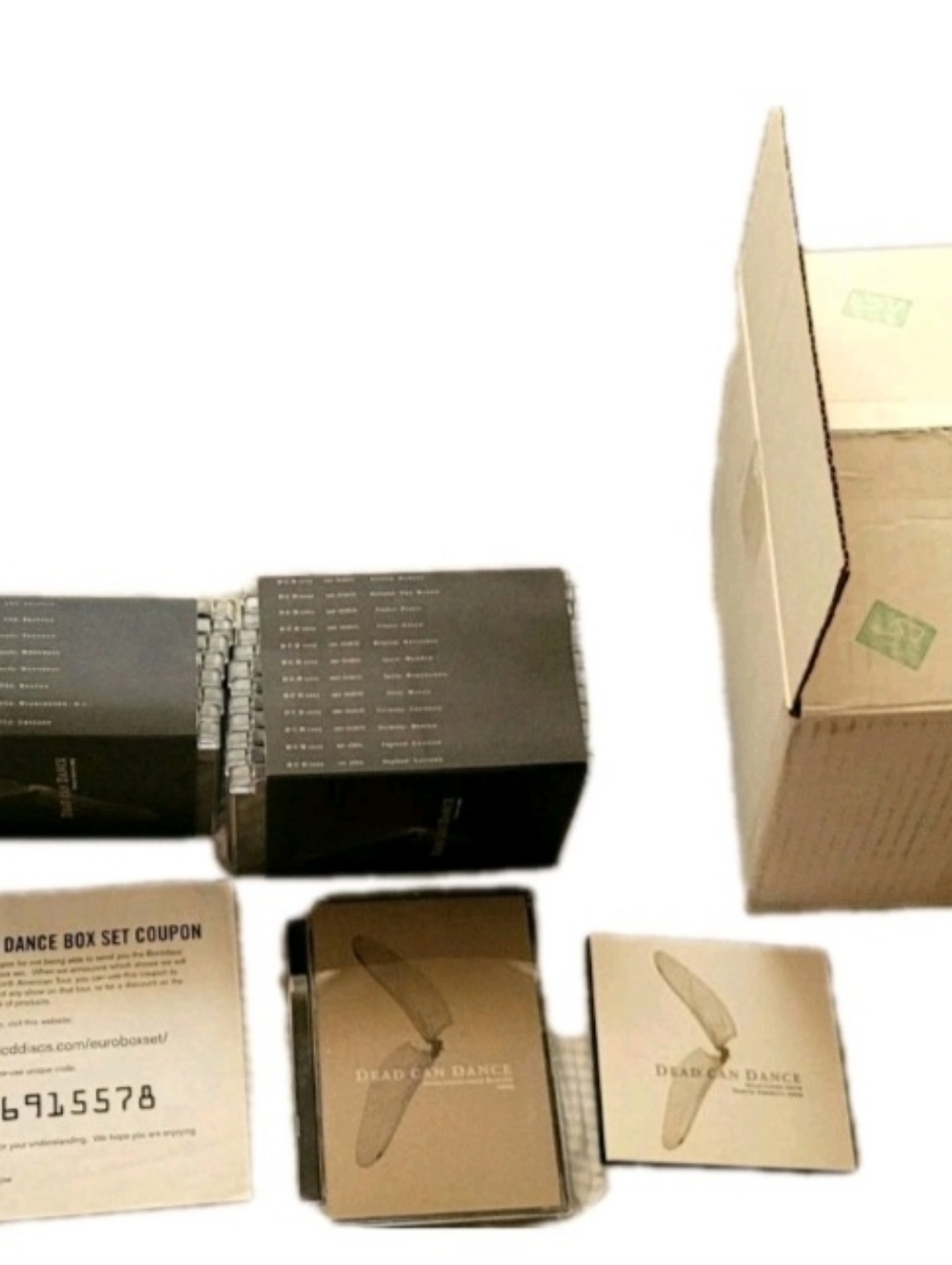 Dead Can Dance 2005 European & North American 20 Complete Ltd Ed Box Sets+Extras